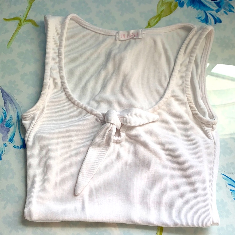 White Bodysuit From Blush Boutique